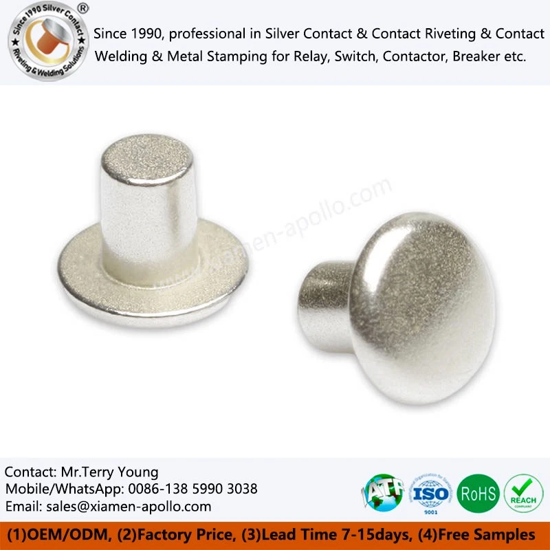 Silver contacts for Switch
