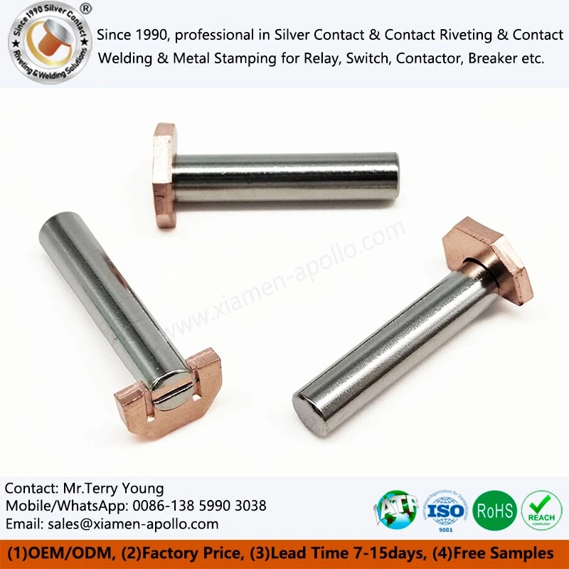 Grooved Core for AC Relay