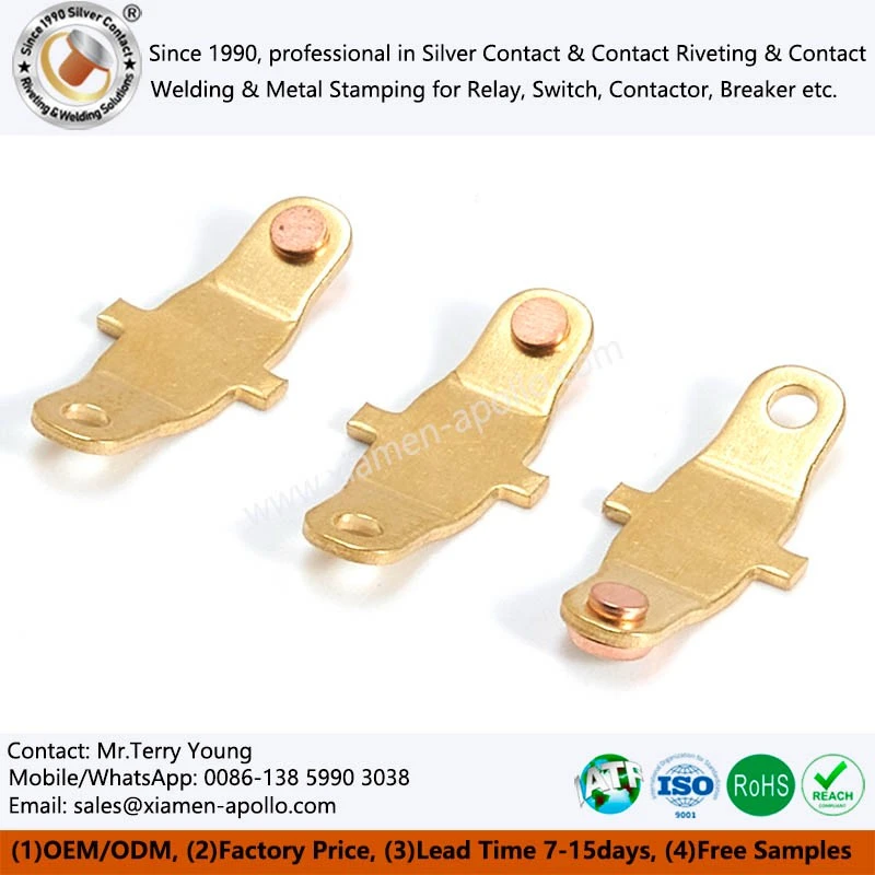 Silver Contact Points with brass terminal Silver Contact Points with brass terminal