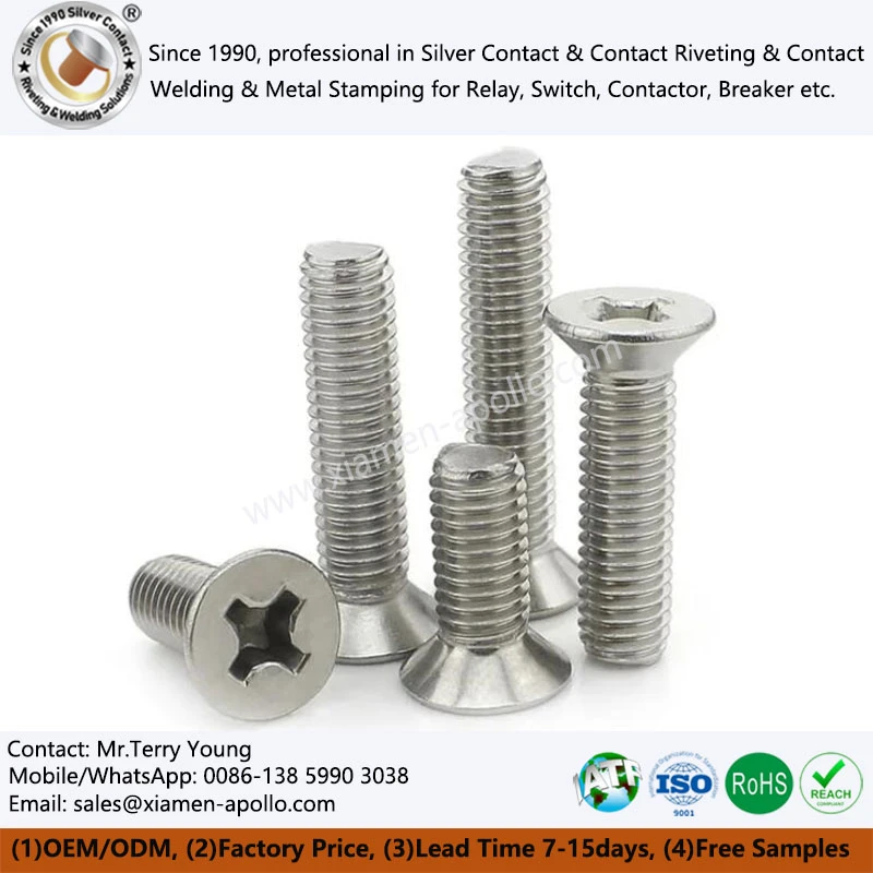 Flat Head Machine Screw Flat Head Machine Screw
