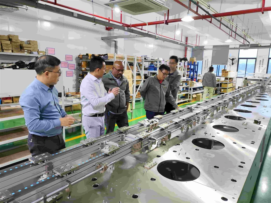 The teams discussed the latest innovations The teams discussed the latest innovations