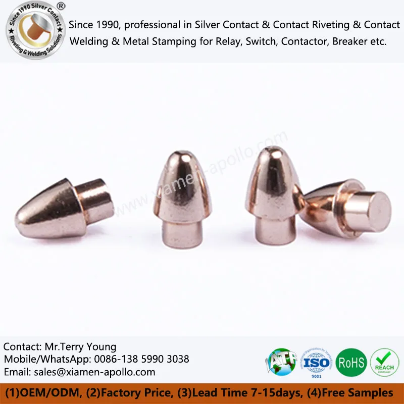Bullet Type Solid Copper Contact Bullet Type Solid Copper Contact