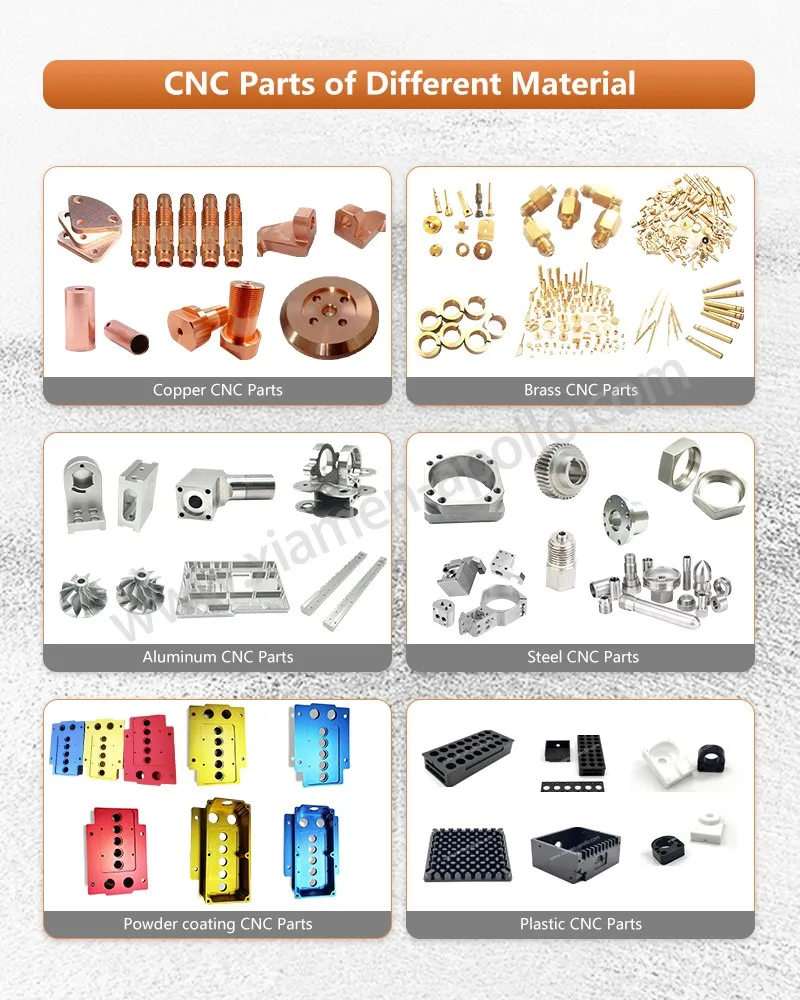 CNC Parts of Different Material CNC Parts of Different Material